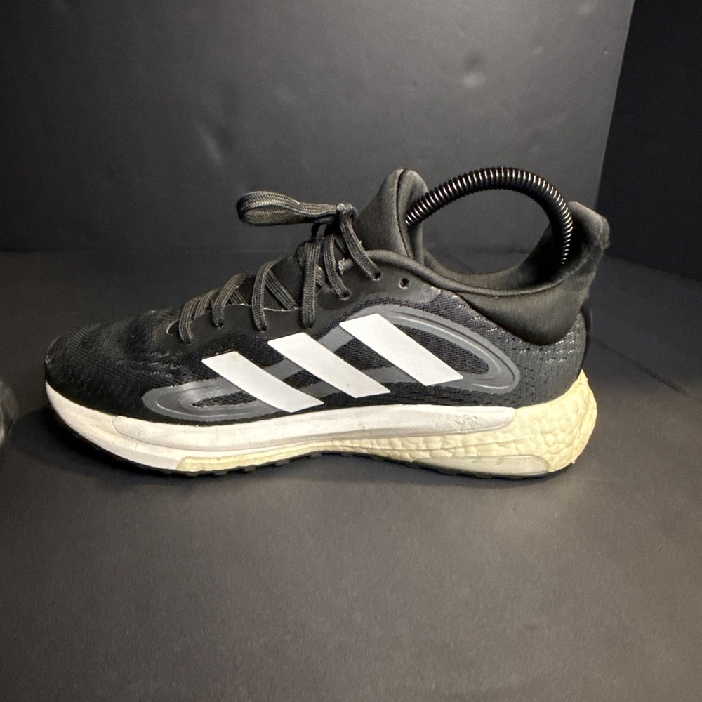 Size 7 - Adidas SolarGlide 4 ST Black Grey W - Picture 7 of 12